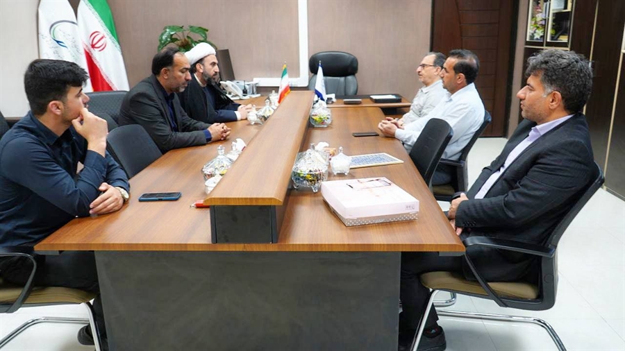 دیدار مدیرکل تبلیغات اسلامی استان با مدیرعامل پتروشیمی ایلام 